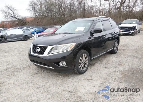 2015 Nissan Pathfinder Platinum/S/Sl/Sv из США, поврежденный, VIN 5N1AR2MN9FC616584